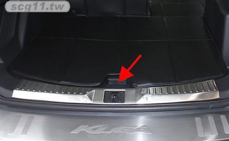 莫名其妙倉庫【KS019後艙邊緣防護板】2013 Ford 福特The All New KUGA 配件 空力套件