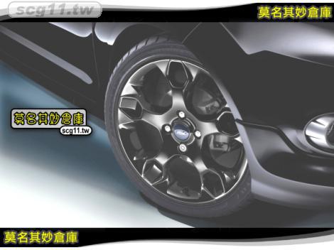 莫名其妙倉庫【AU001 頂級17吋鋁圈(單顆)】福特 Ford New Fiesta 小肥精品配件空力套件