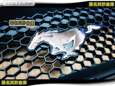 莫名其妙倉庫【UP015 GT 5.0 蜂巢水箱罩】原廠 15-18 野馬 MUSTANG 改頂級 GT 5000CC LOOK