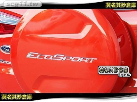 莫名其妙倉庫【EG023 備胎蓋字貼】2013 Ford 福特 The All New ECOSPORT 配件空力套件