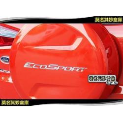莫名其妙倉庫【EG023 備胎蓋字貼】2013 Ford 福特 The All New ECOSPO...