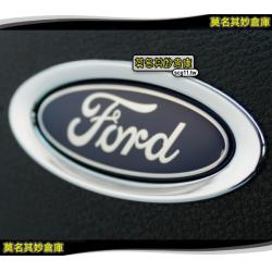 莫名其妙倉庫【AS003 LOGO亮框】福特 Ford New Fiesta 小肥精品配件空力套件