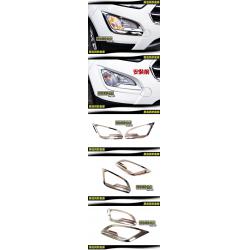 莫名其妙倉庫【BL001 前霧燈外框】18 Ecosport 外觀 亮銀 ABS 裝飾 霧燈框